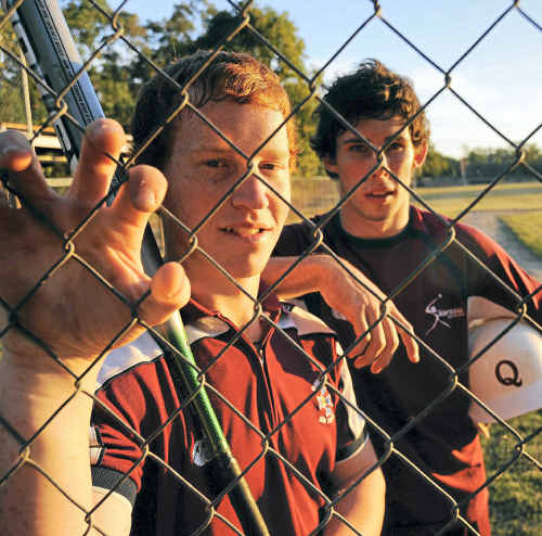 Softballers Lyam McKay and Sam Daff are thrilled to have been selected in the under-19 Australian development squad. Softballers Lyam McKay and Sam Daff are thrilled to have been selected in the under-19 Australian development squad.